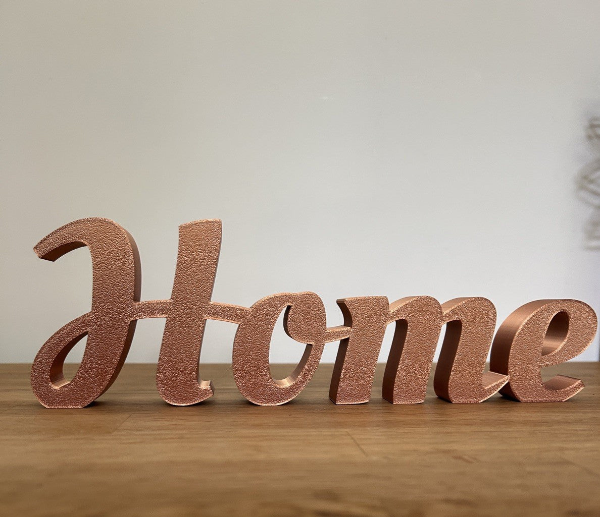 Home Word Freestanding Sign Ornament Letters Home Decoration New home gift - Poppy Kate Designs