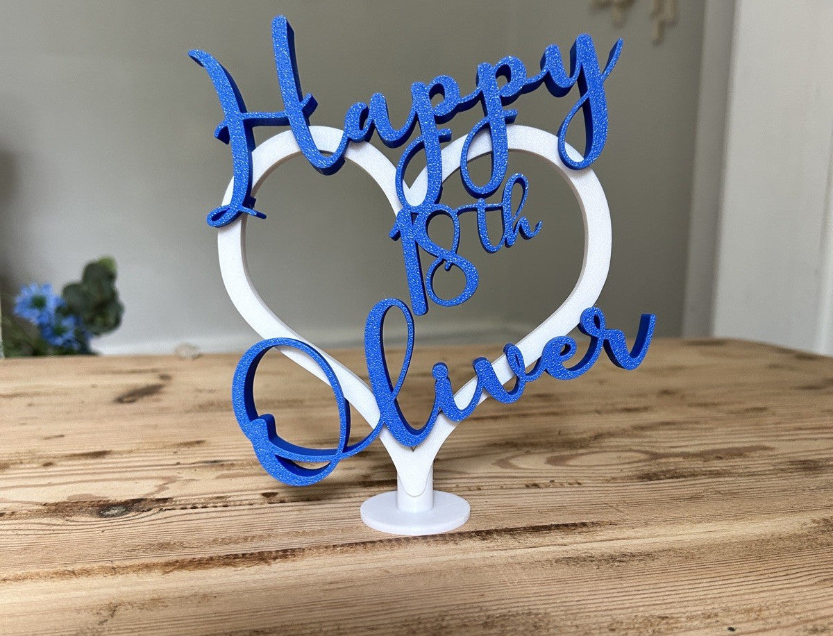 Personalised 21st Birthday Gift Keepsake Boy Son Grandson Nephew Gift Decoration - Poppy Kate Designs