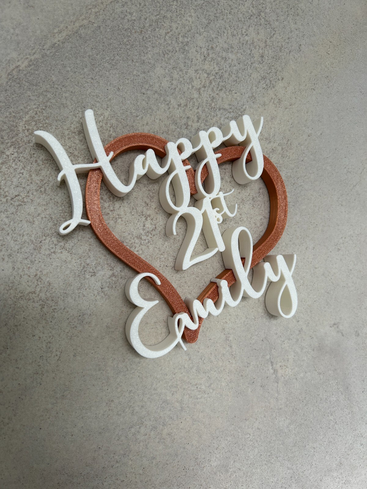 21st Birthday Gift For Her Daughter Sister Girls Friend Niece 21 Today Keepsake - Poppy Kate Designs