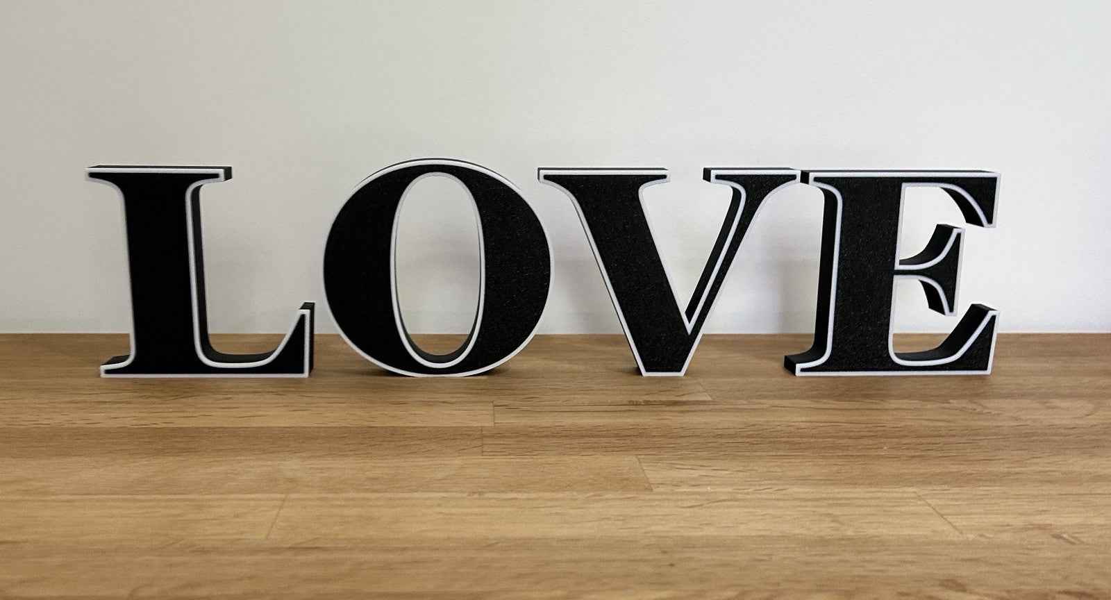 Large Love Capital Letters Word Display Ornament Home Shelf Decoration