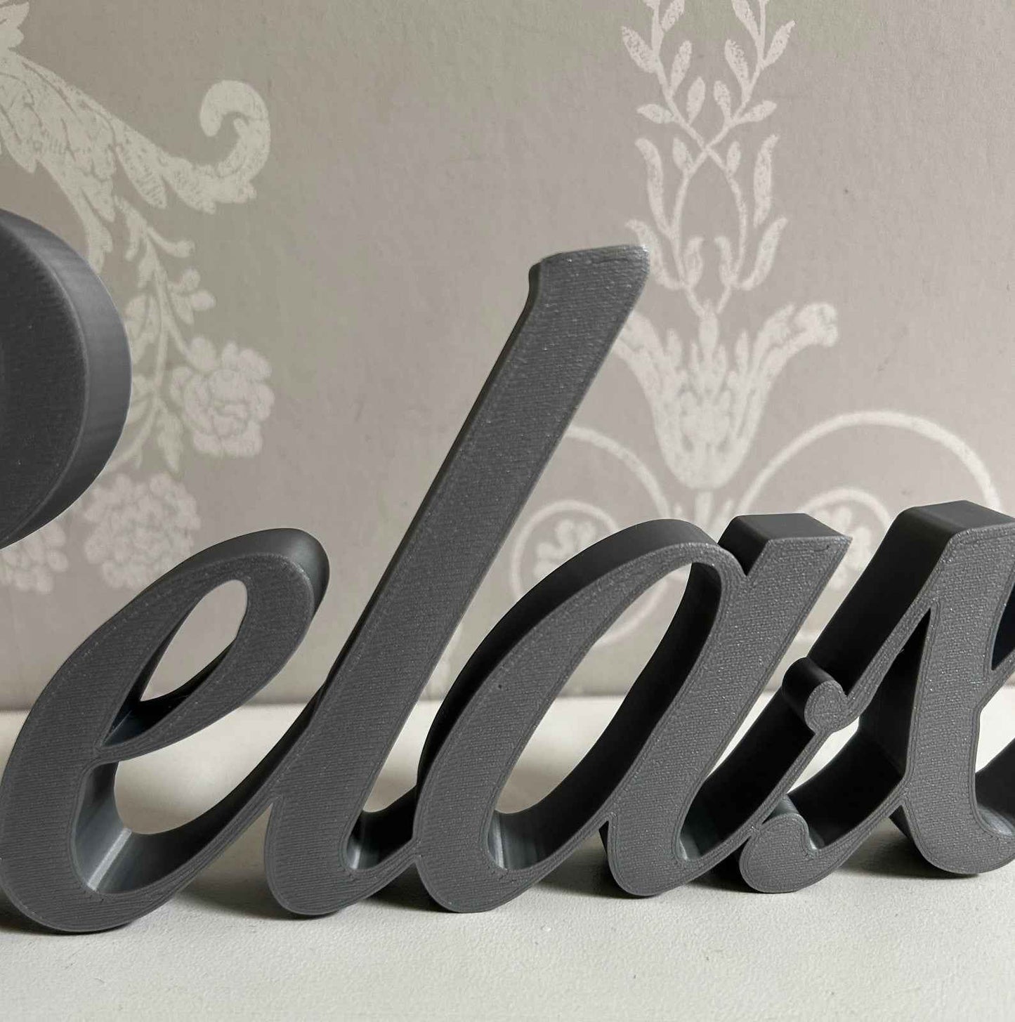 Relax Sign Word Letters Ornament Freestanding Word New Home Gift