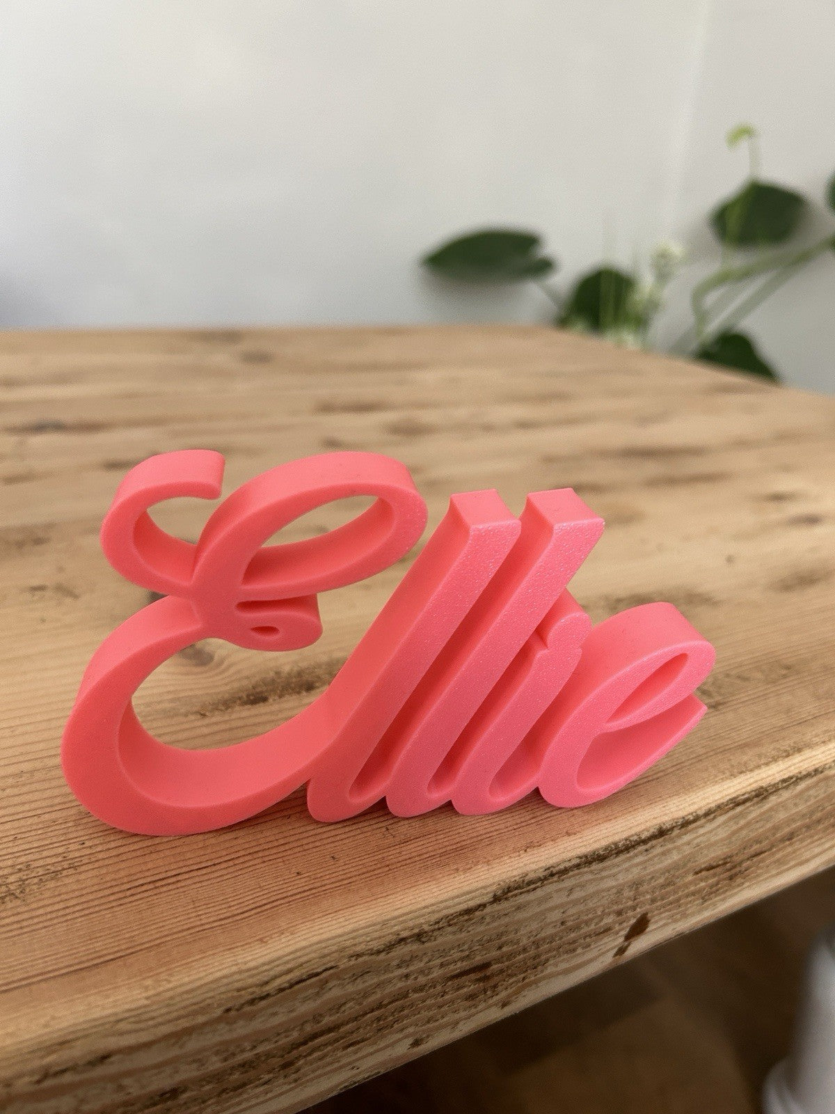 Personalised Name Plaque Any Word Gift Display Made To Order Girls Boys Custom - Poppy Kate Designs