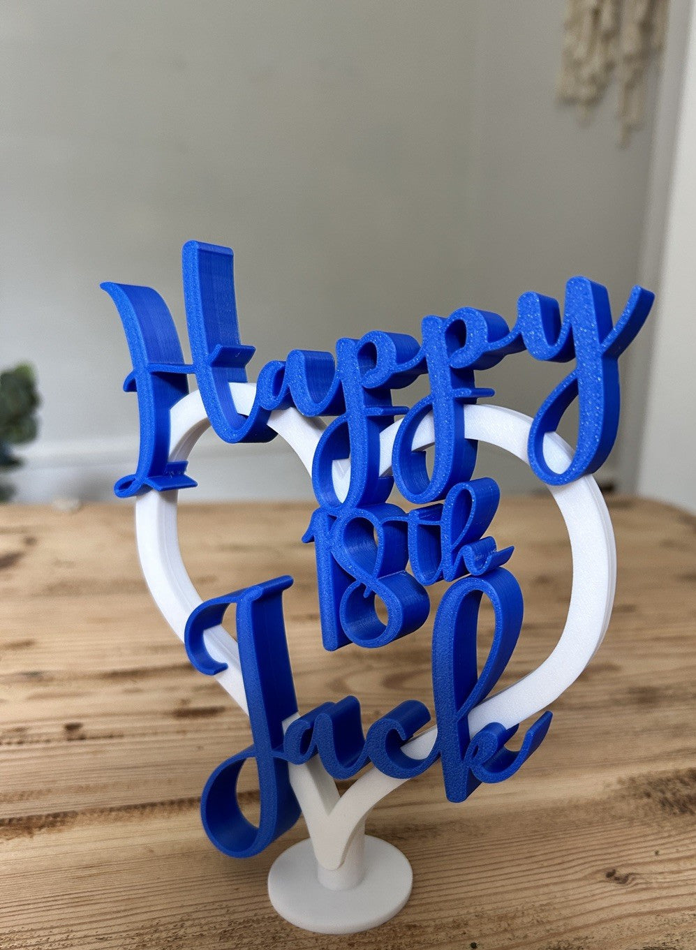 Personalised 16th 18th 21st Birthday Boys Son Grandson Nephew Gift Decoration - Poppy Kate Designs