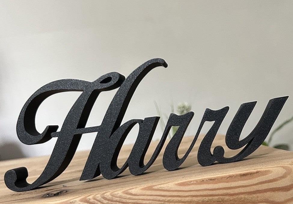 Personalised Name Plaque Any Word Gift Display Made To Order Girls Boys Custom - Poppy Kate Designs