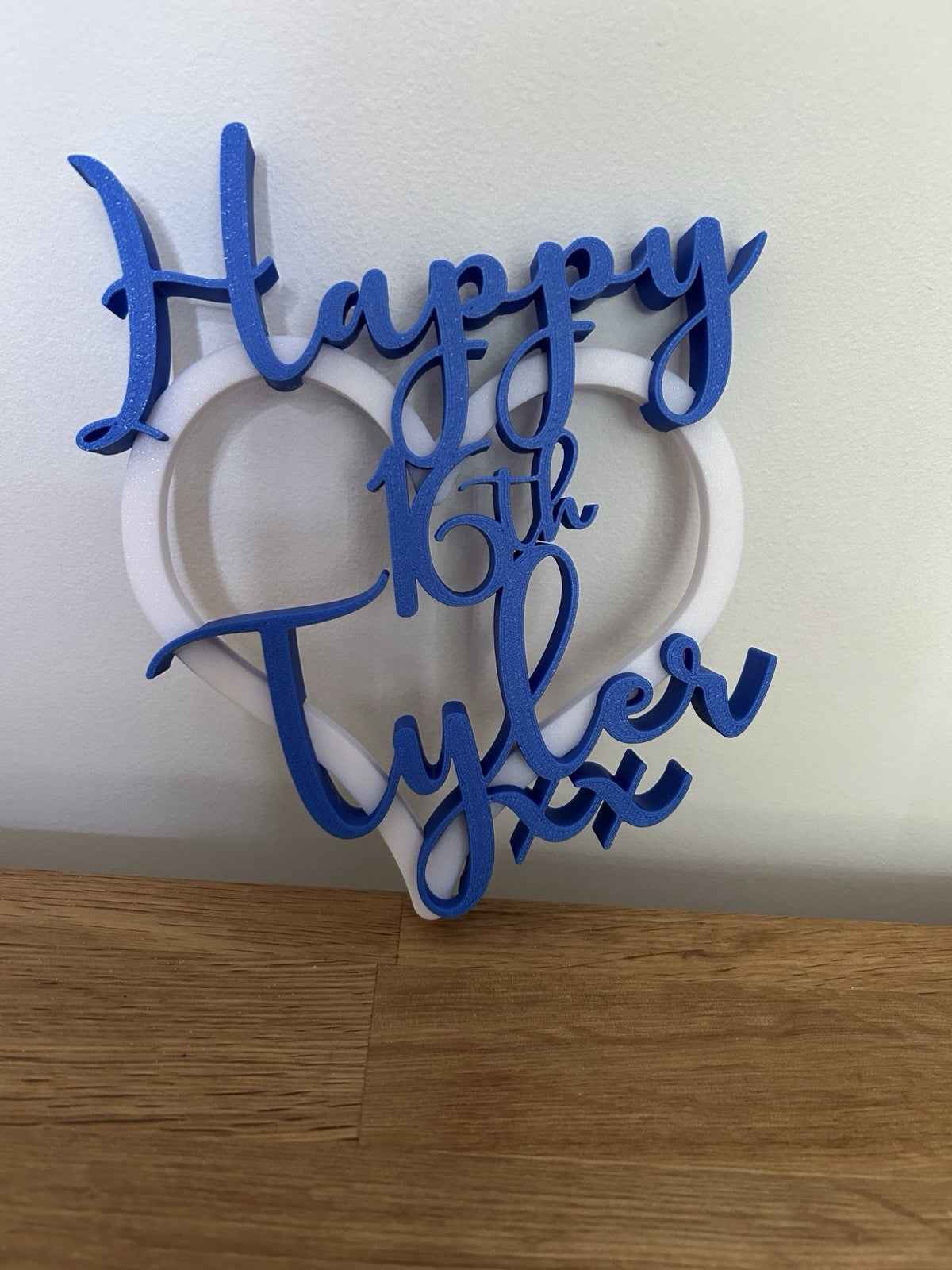 Boys 16th 18th 21st Birthday Personalised Name Gift Son Grandson Nephew Keepsake