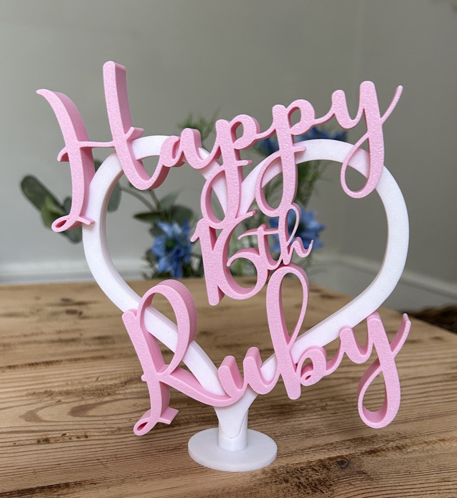 Personalised 16th 17th Birthday Gift Girls Daughter Sister Niece Gift Keepsake - Poppy Kate Designs