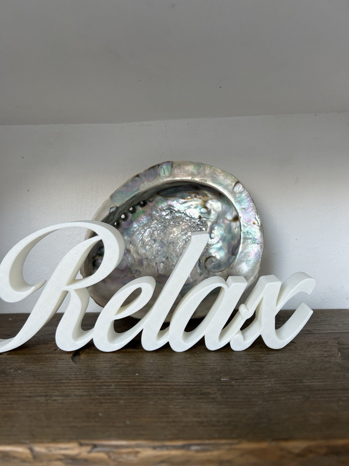 Relax Sign Gift New Home Decoration Freestanding Or Wall Sign Home Decoration - Poppy Kate Designs