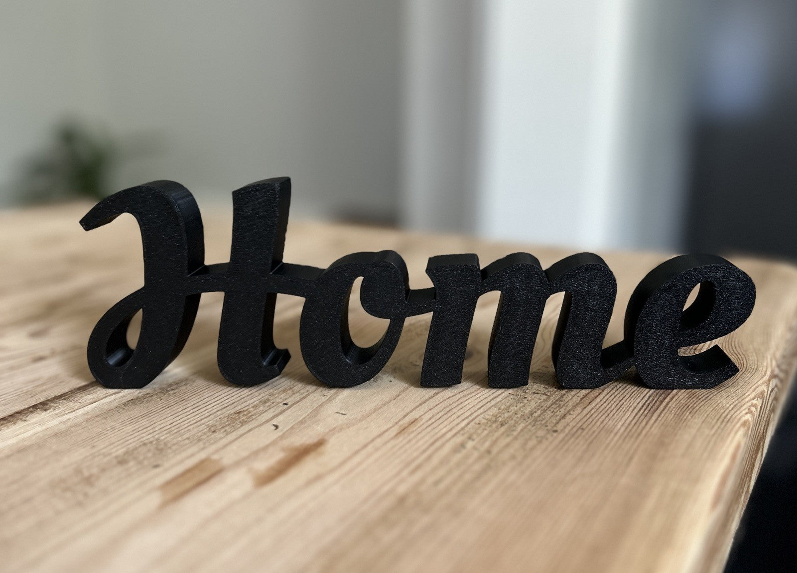 Home Word Freestanding Sign Ornament Letters Home Decoration New home gift - Poppy Kate Designs