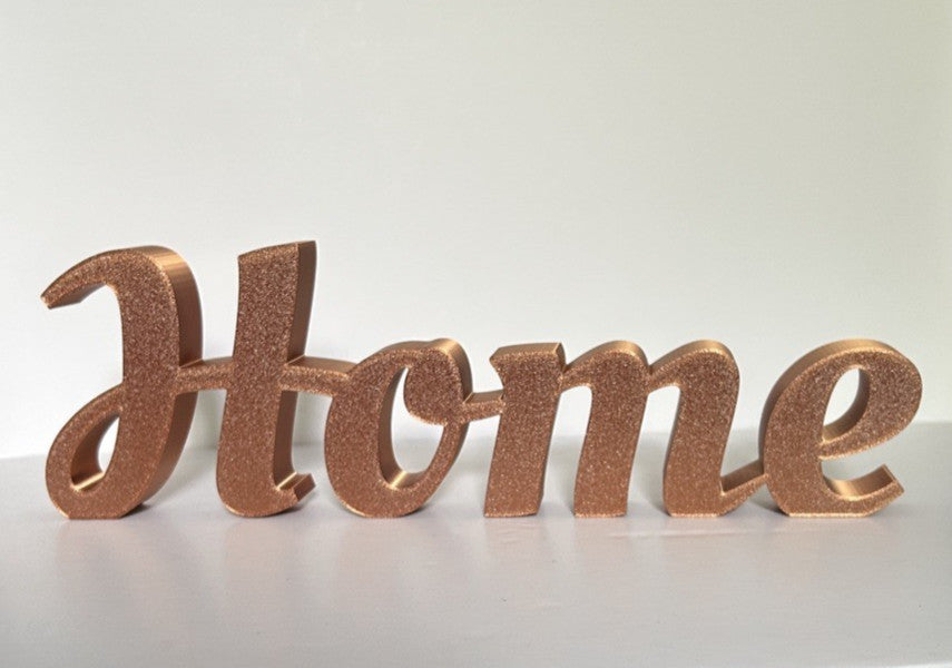 Home Word Freestanding Sign Ornament Letters Home Decoration New home gift - Poppy Kate Designs