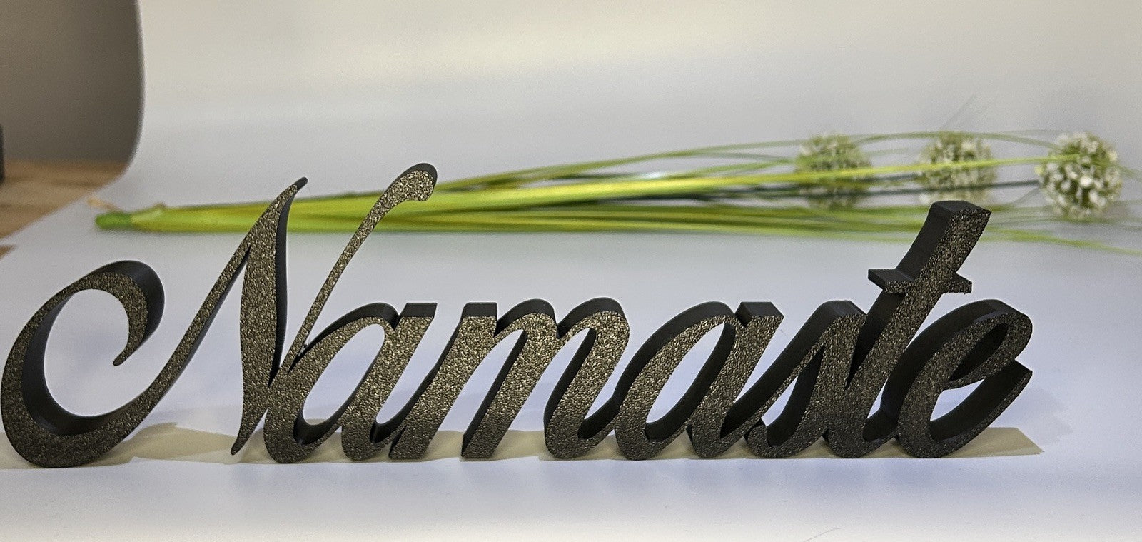 Custom Made Any Word Namaste Made to Order Dads Bar Freestanding and Wall Sign - Poppy Kate Designs