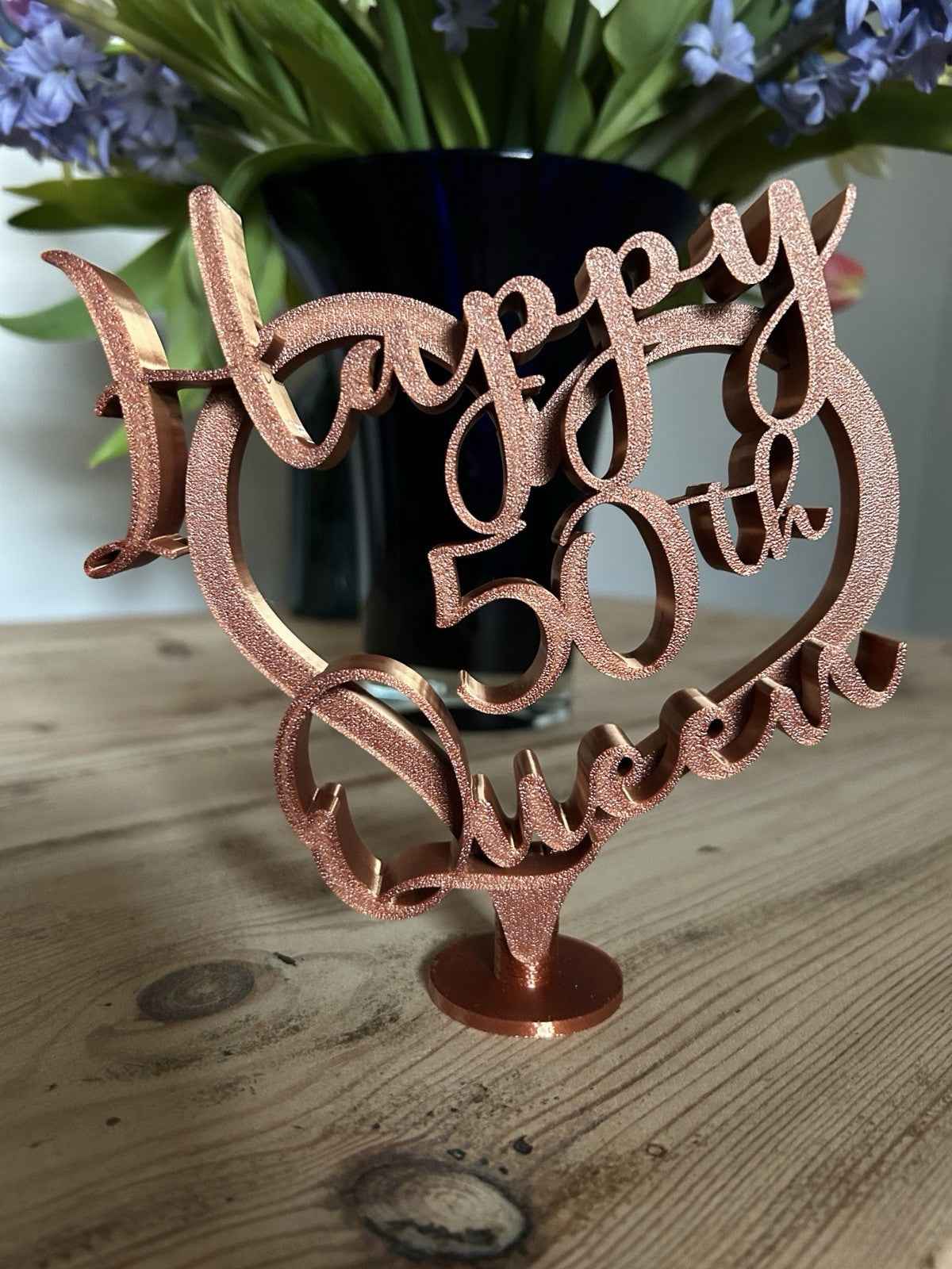 Personalised 30th 40th 50th Birthday Gift Her Womens Friend Keepsake Decoration