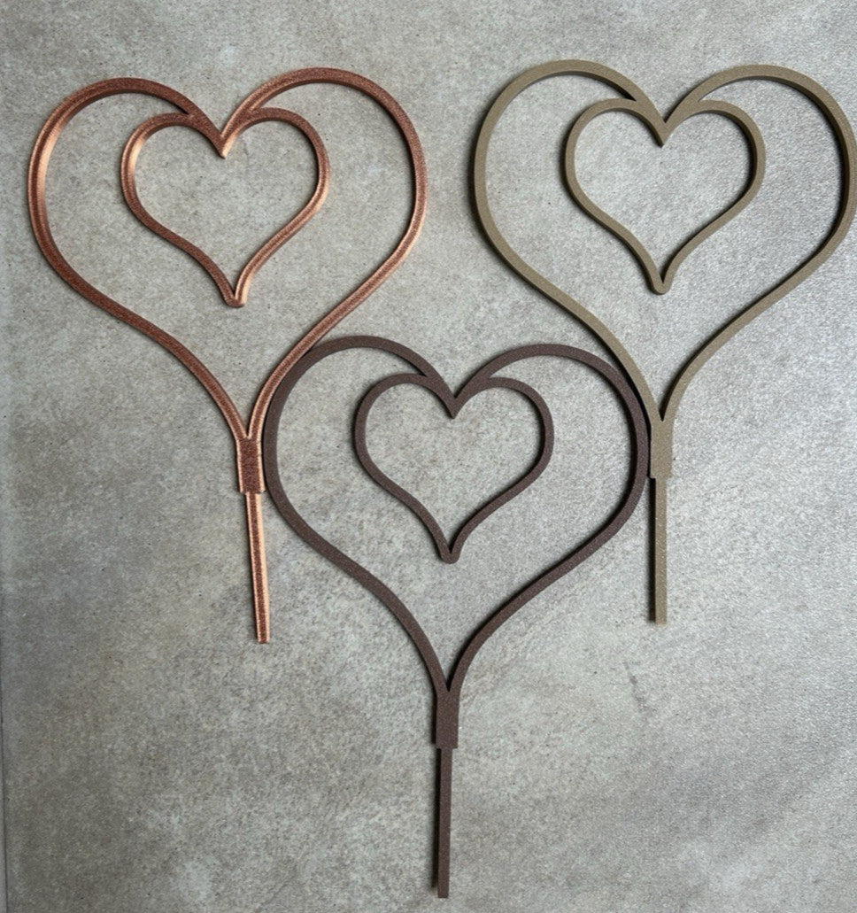 House Plant Support for trailing stems Indoor Plants Heart Home Decor - Poppy Kate Designs