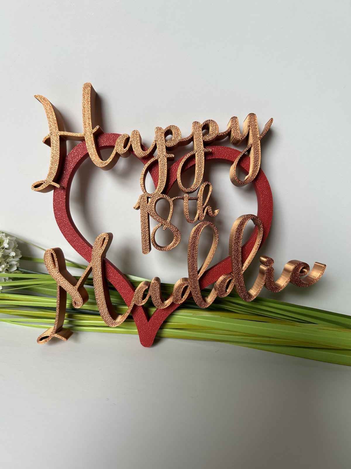 Personalised 16th 17th Birthday Gift Girls Daughter Sister  Niece Gift Keepsake