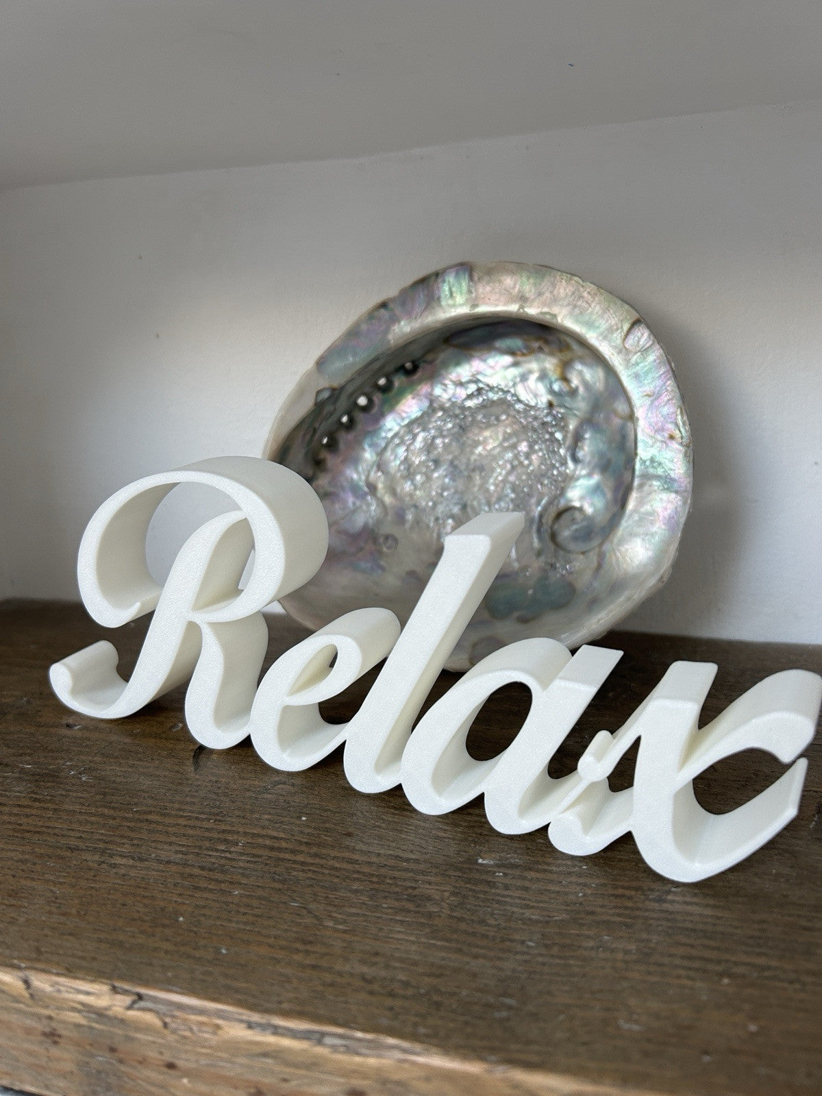 Relax Sign Gift New Home Decoration Freestanding Or Wall Sign Home Decoration - Poppy Kate Designs