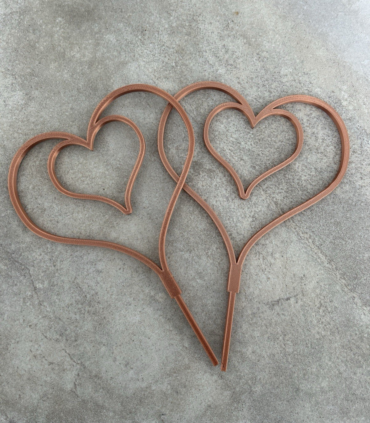 House Plant Support for trailing stems Indoor Plants Heart Home Decor - Poppy Kate Designs