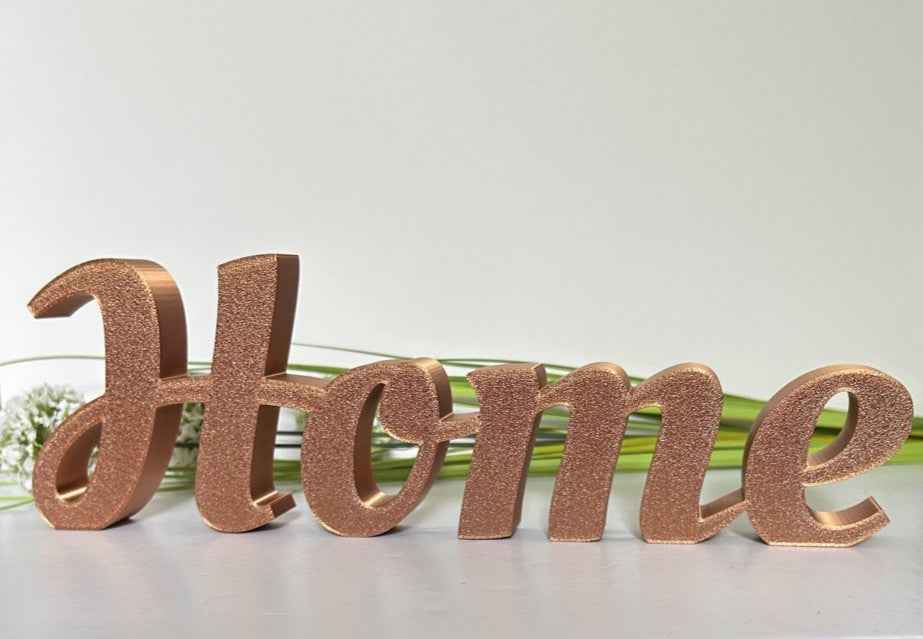 Home Word Freestanding Sign Ornament Letters Home Decoration New home gift