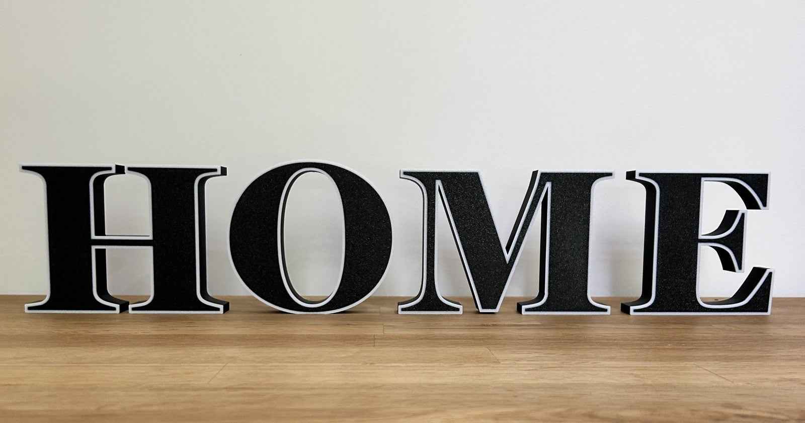 Home Word Freestanding Capital letters Ornament Sign Decoration Gift Large