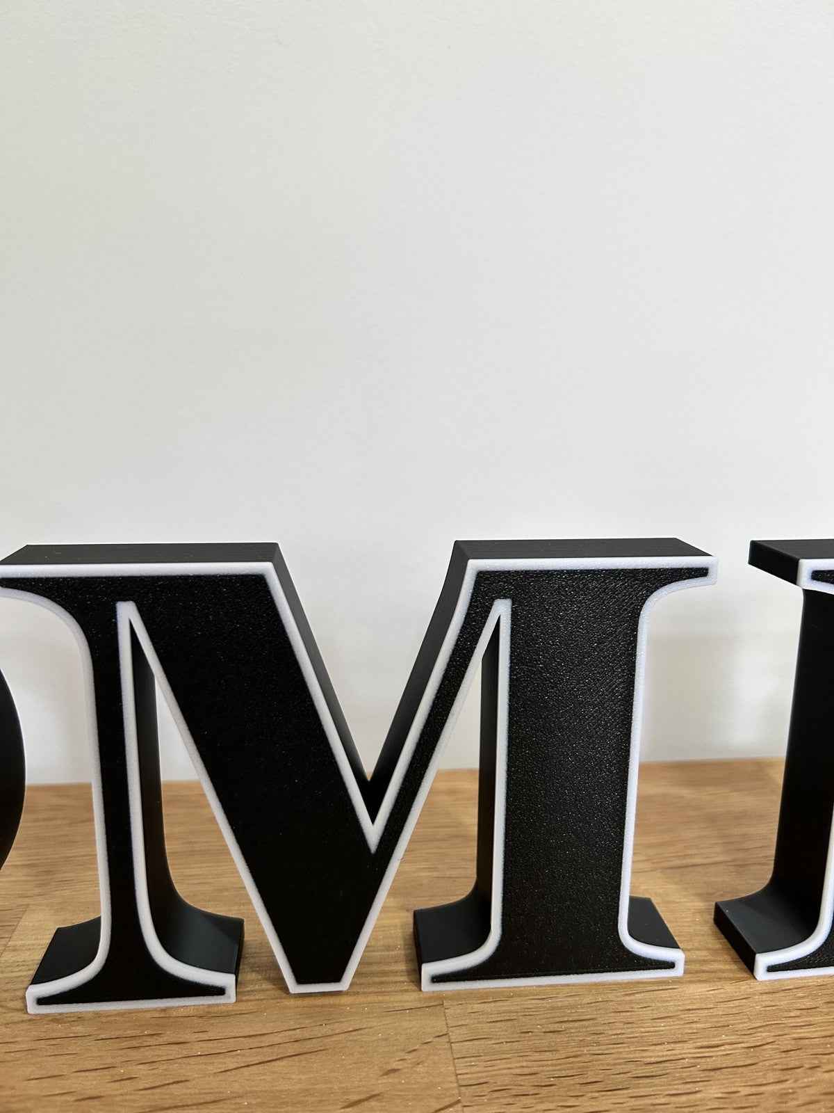 Home Word Freestanding Capital letters Ornament Sign Decoration Gift Large