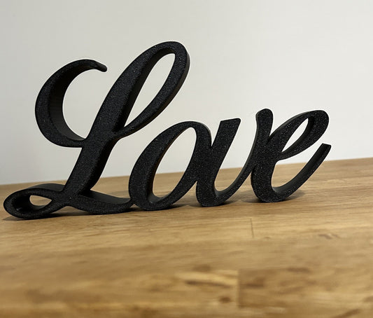 Love Large Word Freestanding Letters Sign Word Letters ornament Home Decor - Poppy Kate Designs