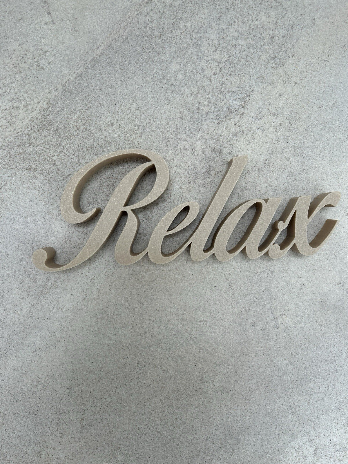 Relax Sign Gift New Home Decoration Freestanding Or Wall Sign Home Decoration - Poppy Kate Designs