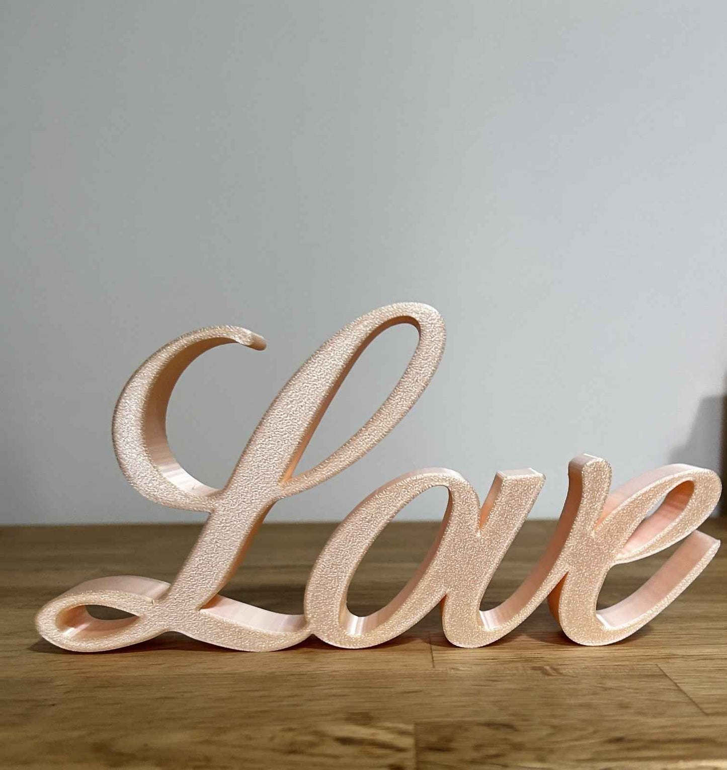 Love Word Freestanding Letters Sign Word Letters ornament or Wall Decoration