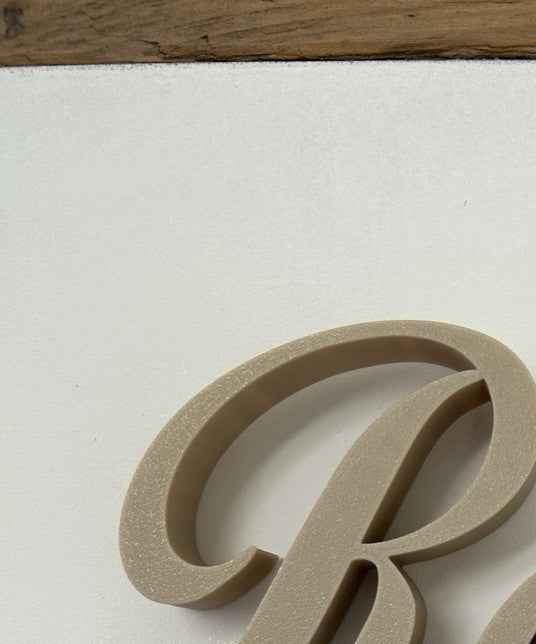 Bathroom Word sign Black White Freestanding Wall House New Home Decoration