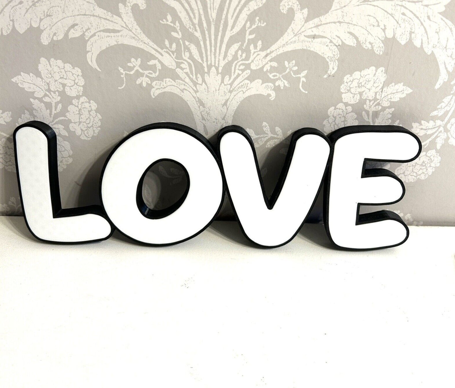 Love Sign Gift Home Freestanding Decoration Personalised Custom Made Wall Letter - Poppy Kate Designs