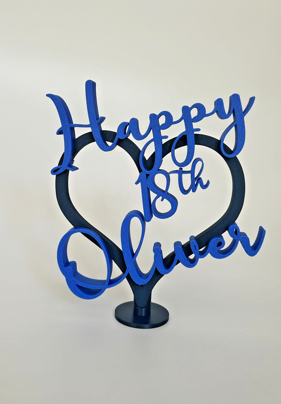 Personalised 16th 18th 21st Birthday Boys Son Grandson Nephew Gift Decoration - Poppy Kate Designs