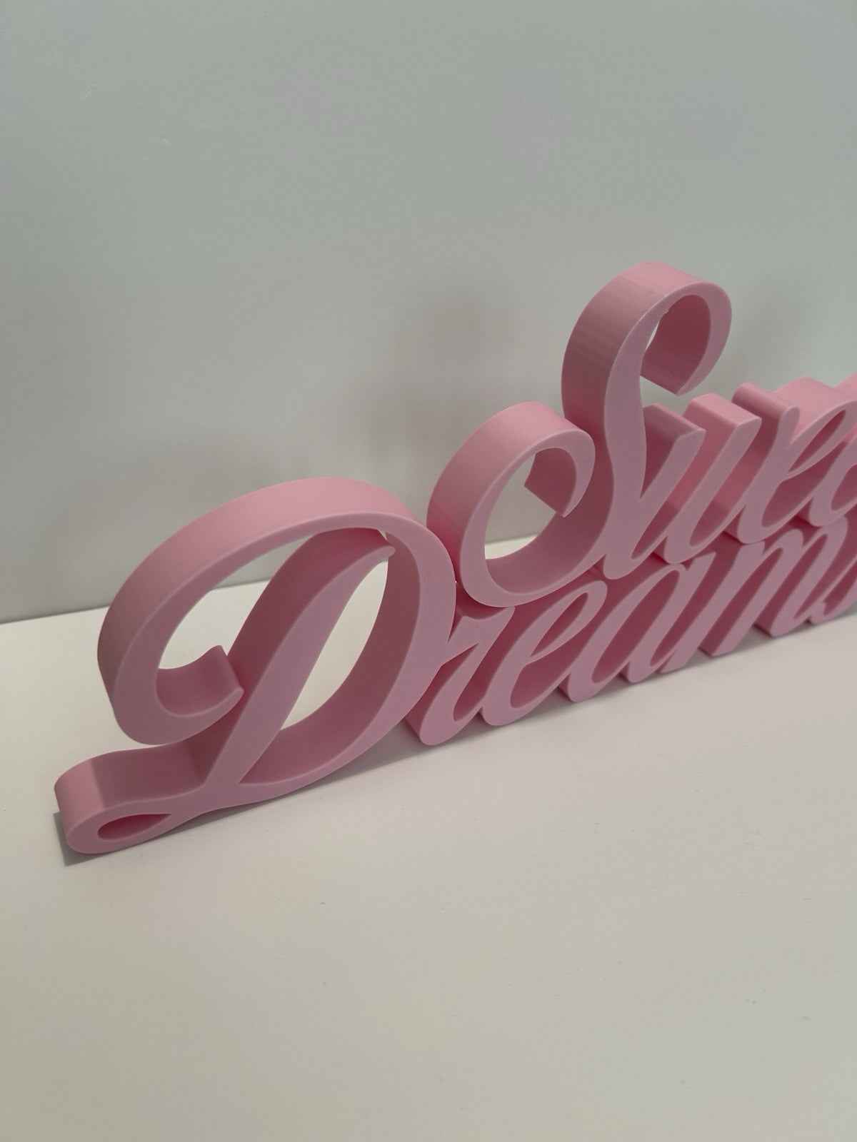 Sweet Dreams Sign Freestanding Gift for Home Decor Bedroom Ornament Decoration