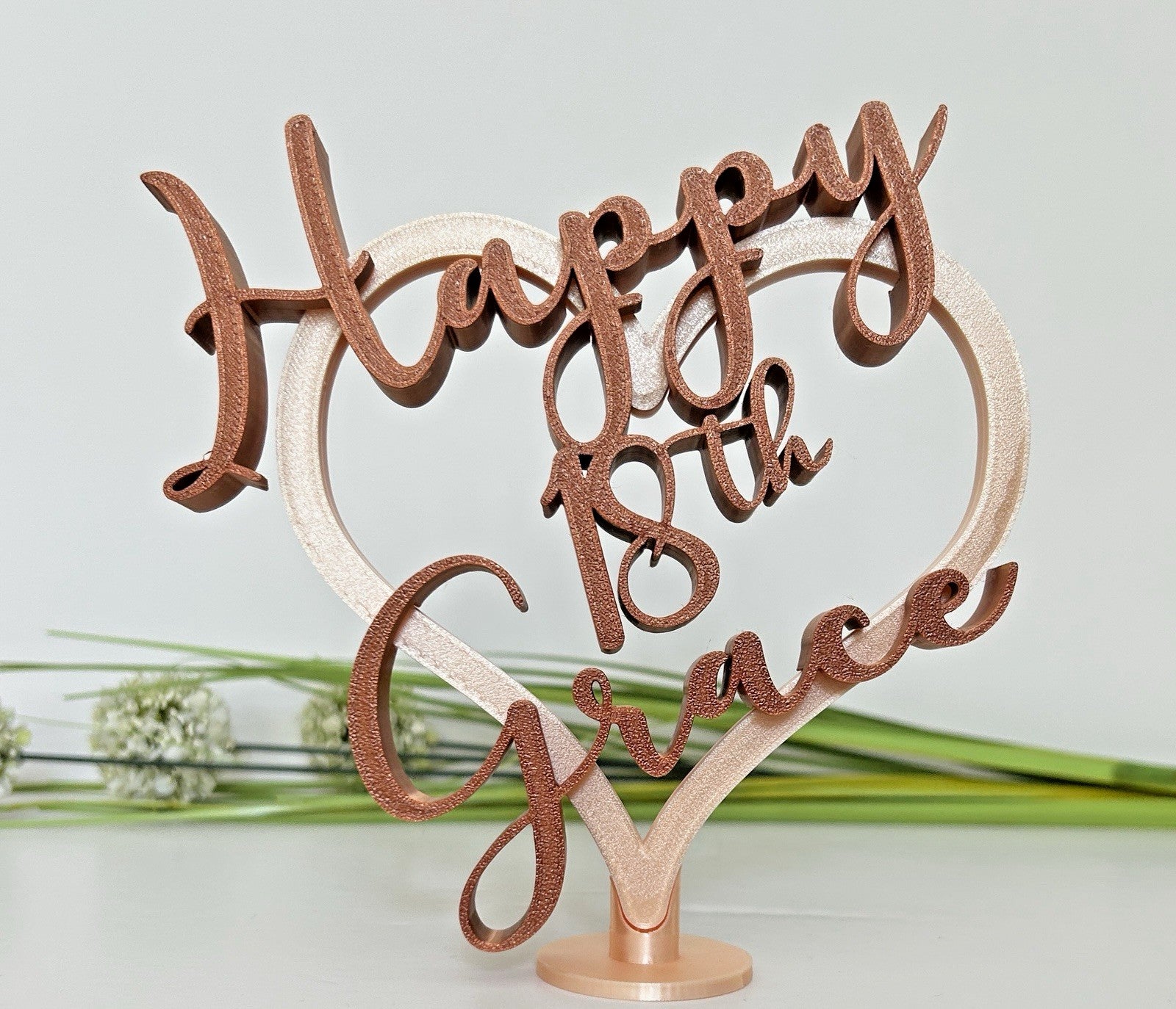 Made to Order Personalised Girls 18th 21st Age Birthday Gift Keepsake Daughter - Poppy Kate Designs