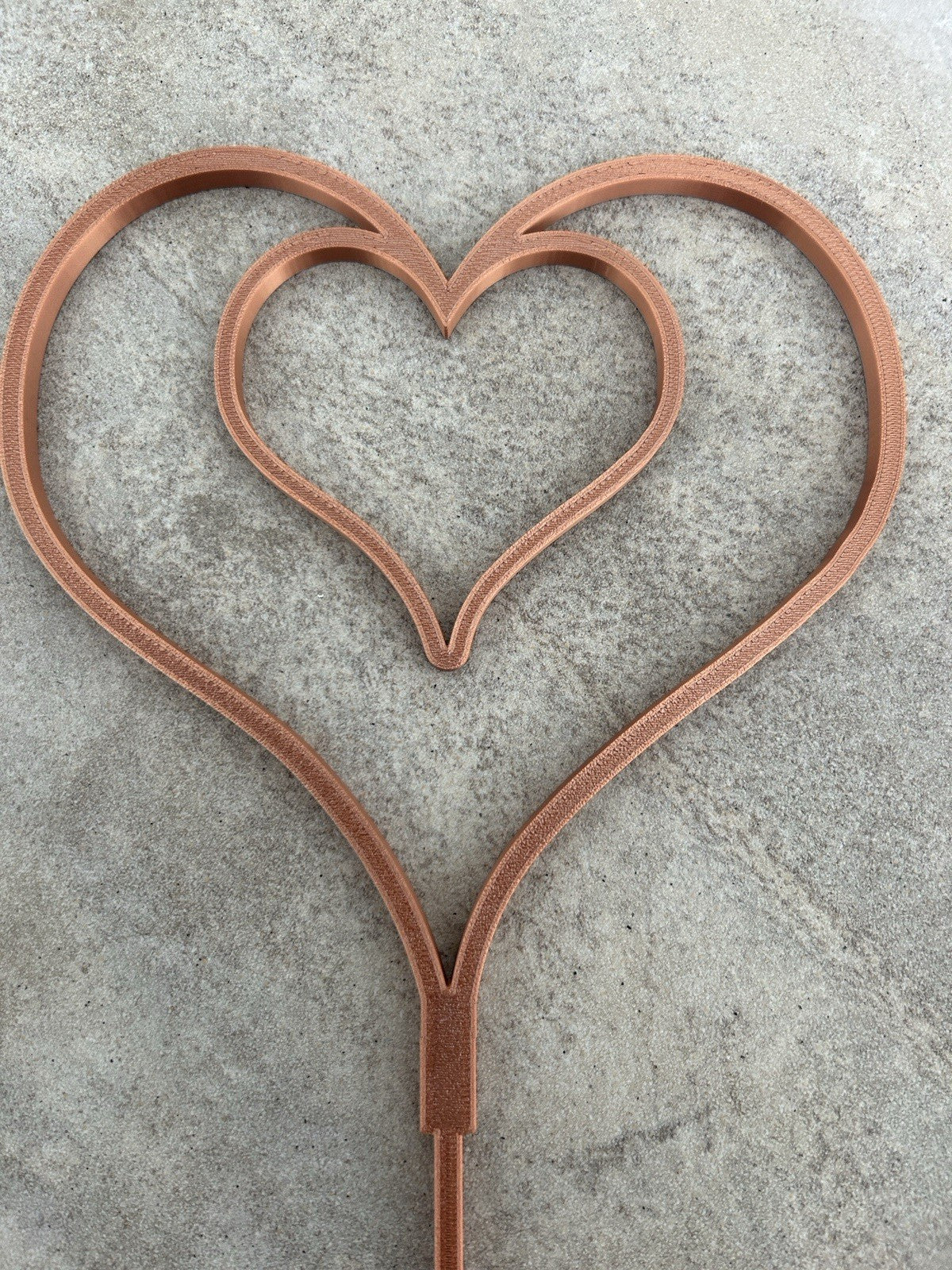 Small House Plant Support Frame climbing trailing Indoor Plants Heart Decoration - Poppy Kate Designs