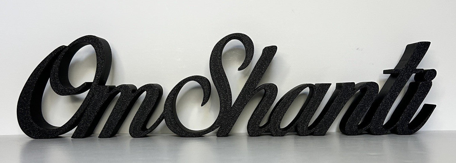 Custom made Any Word Name Freestanding/Wall Sign - Poppy Kate Designs