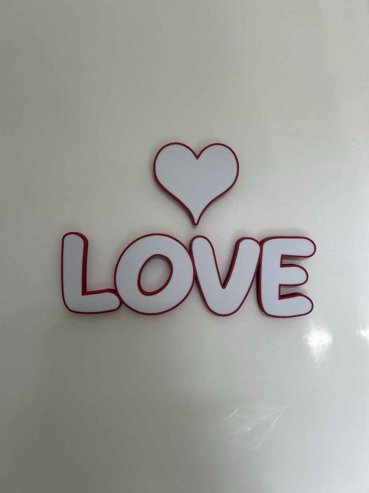 Love You Words Sign Gift Any Letters personalised Decoration Wall or Standing