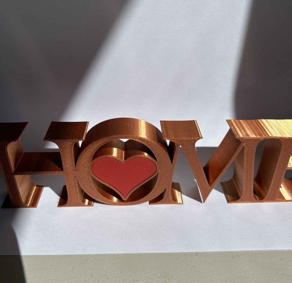 Small Home Word Sign New Home Gift Letters Home Freestanding Ornament Decoration