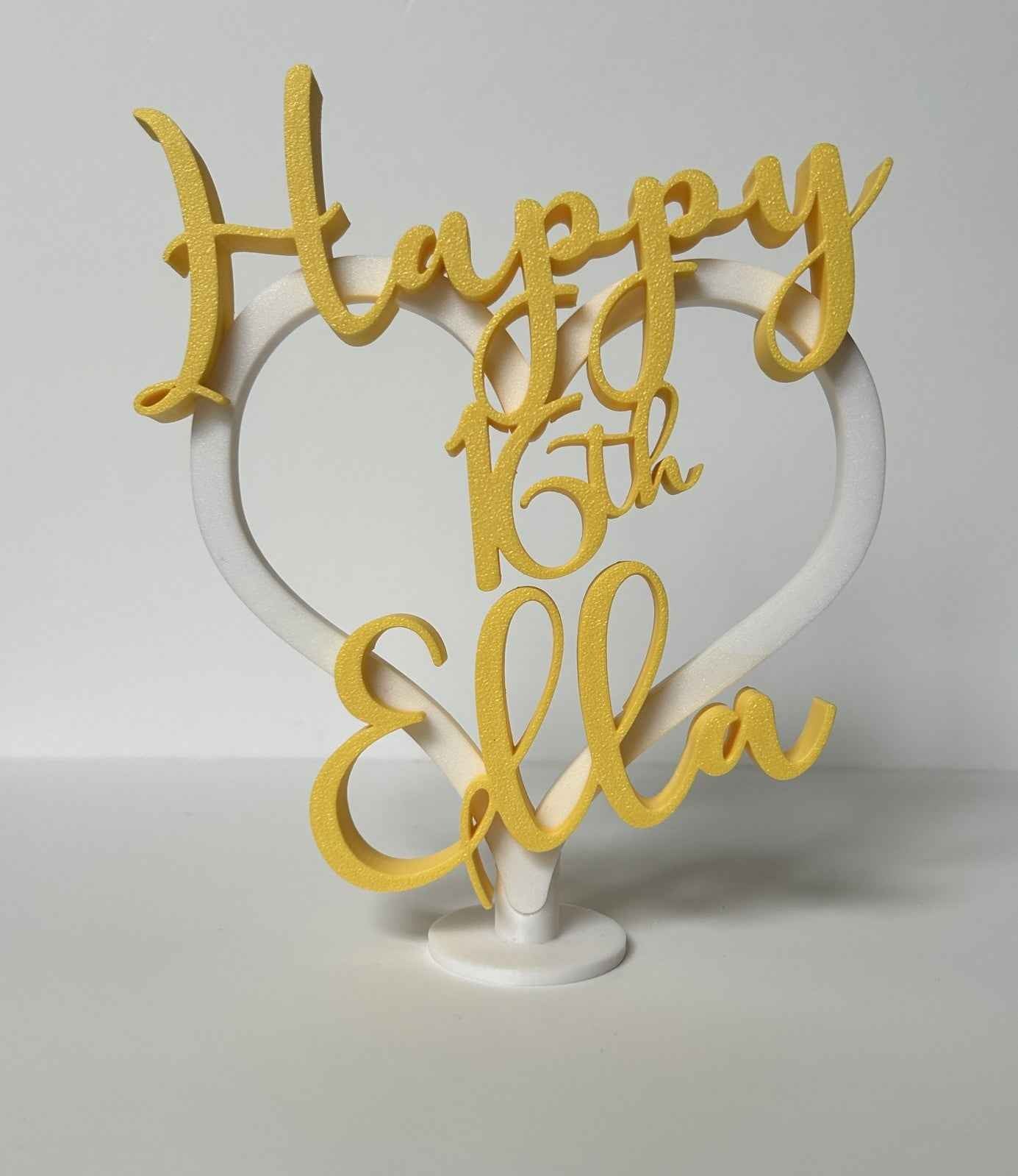 Personalised 16th 17th Birthday Gift Girls Daughter Sister  Niece Gift Keepsake