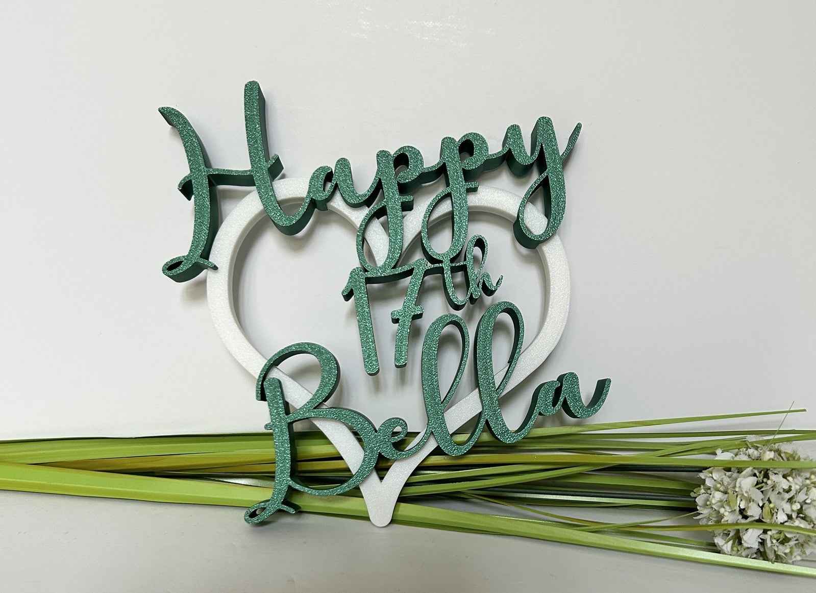 Personalised 13th 15th Age Birthday Gift Girls Her Present Daughter Decoration