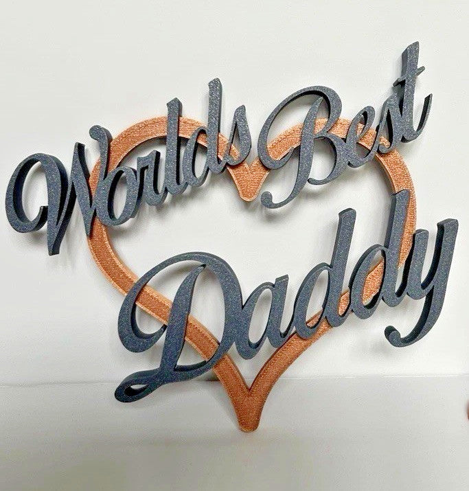 Personalised Christmas Gift for Dads Daddy Grandad Gift Present Worlds Best - Poppy Kate Designs