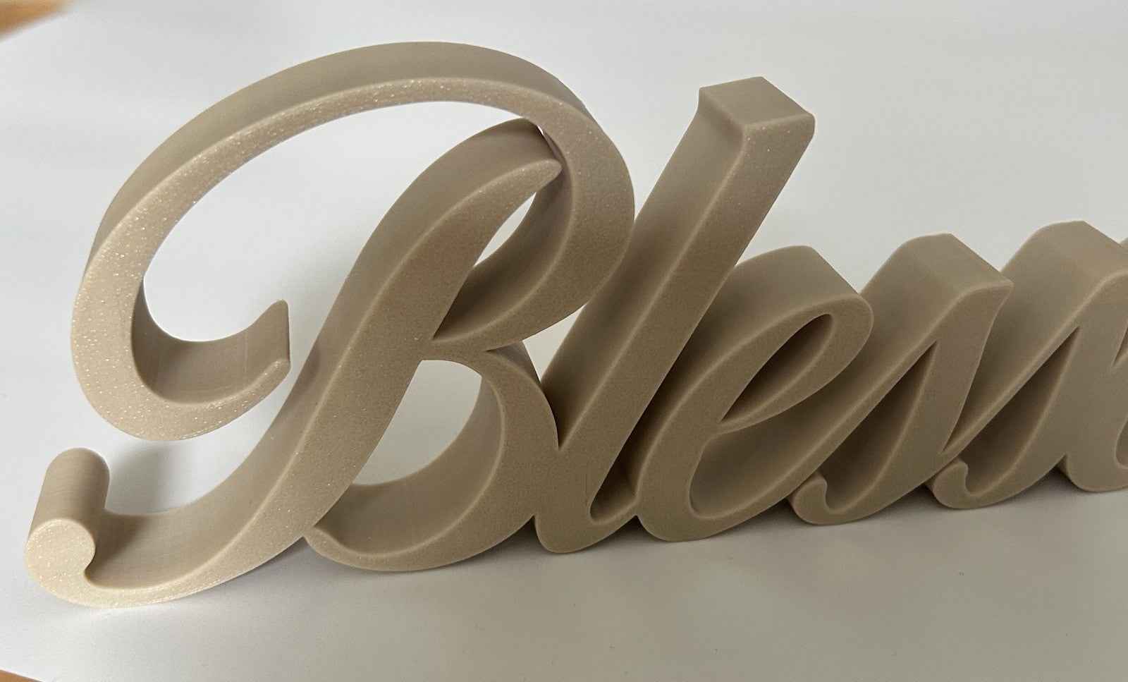Blessed Sign Letters Ornament Gift New Home Freestanding Sign Home Grateful