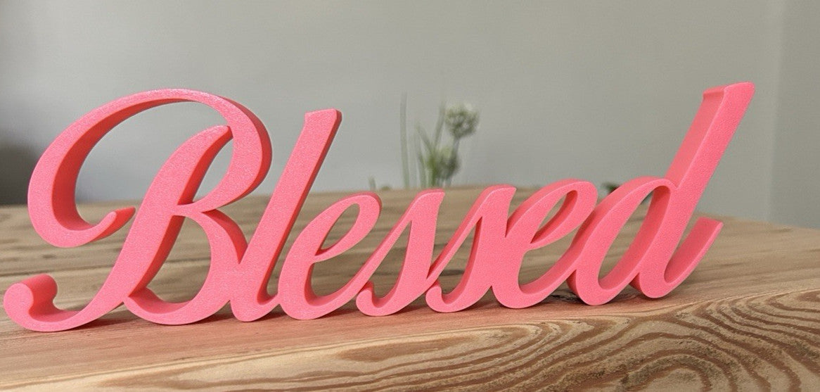 Custom Made Any Word Namaste Made to Order Dads Bar Freestanding and Wall Sign - Poppy Kate Designs