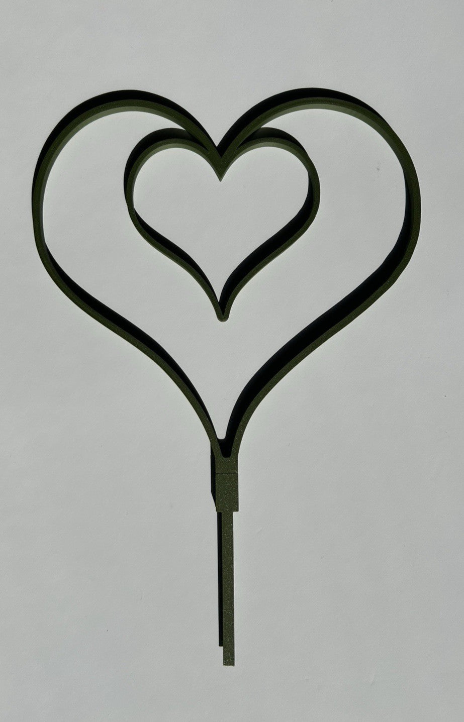 Small House Plant Support Frame climbing trailing Indoor Plants Heart Decoration - Poppy Kate Designs