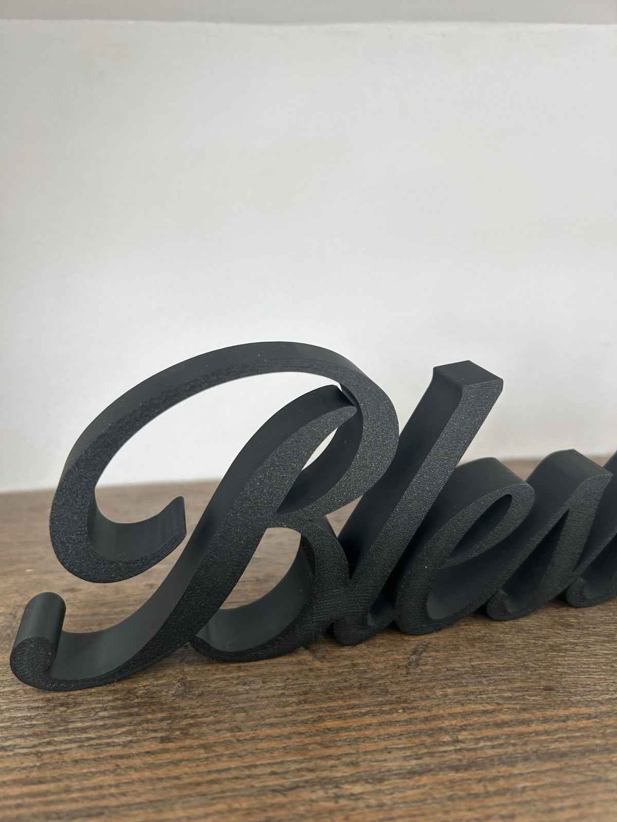 Blessed Sign Letters Ornament Gift New Home Freestanding Sign Home Grateful