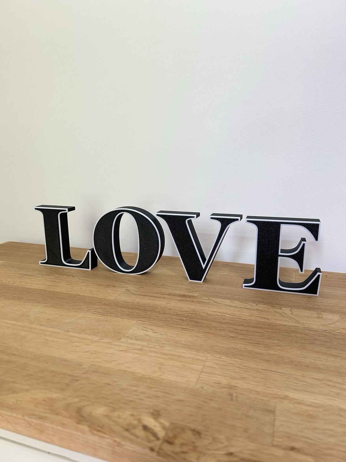 Large Love Capital Letters Word Display Ornament Home Shelf Decoration