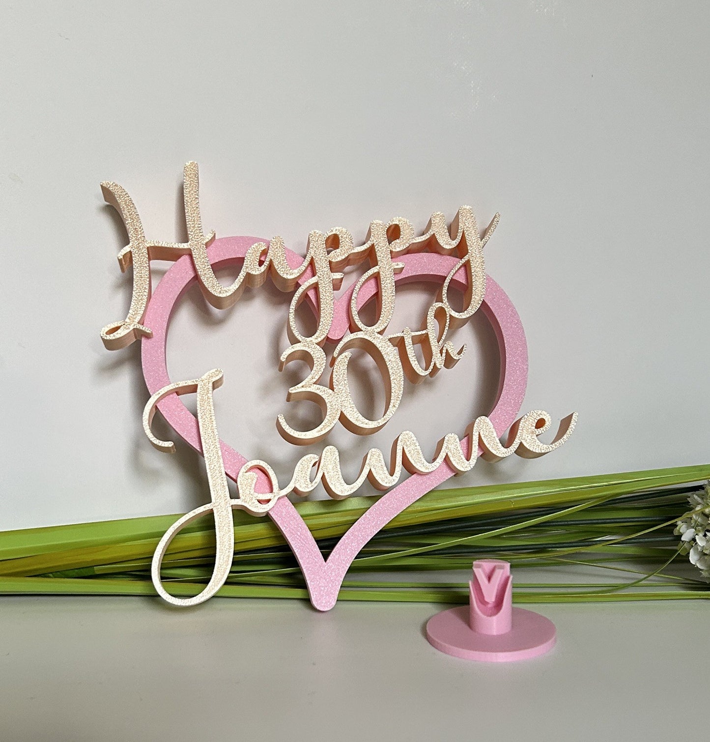 Personalised 30th Birthday Gift for Her Daughter Friend Partner Gift Keepsake - Poppy Kate Designs