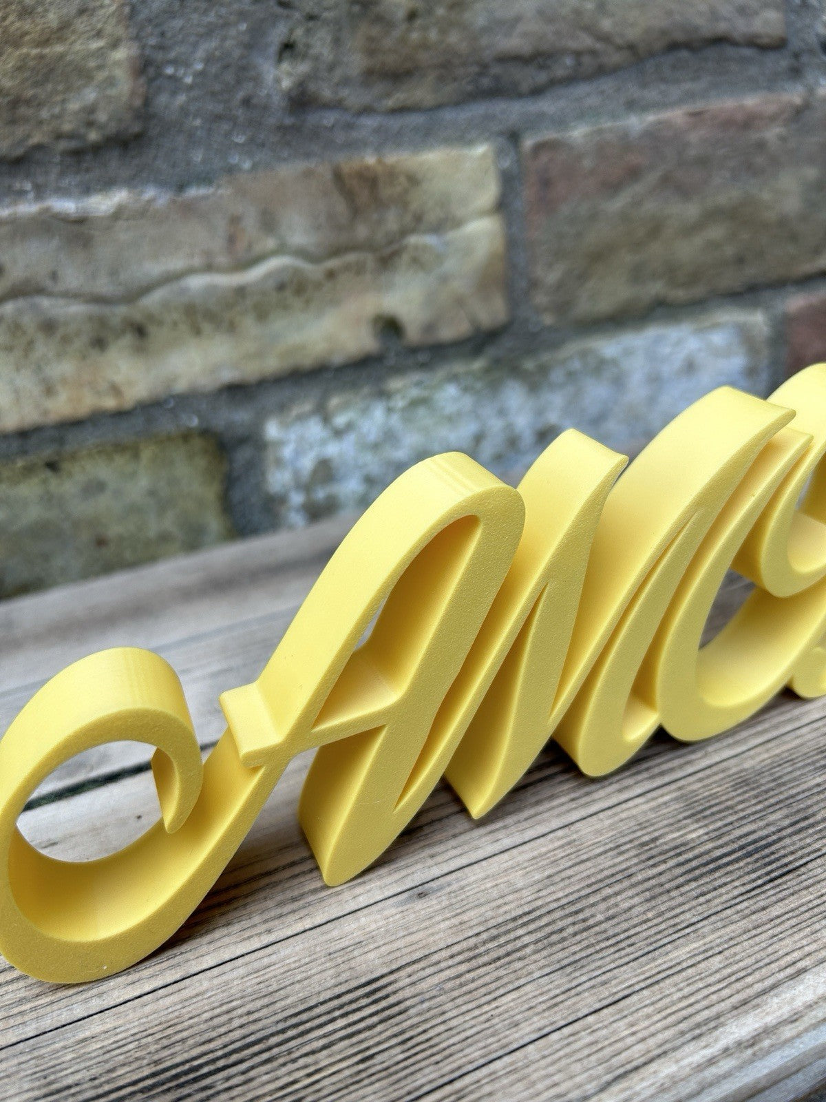 Custom made Any Word Name Freestanding/Wall Sign - Poppy Kate Designs